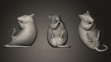 Animal figurines (STKJ_0409) 3D model for CNC machine
